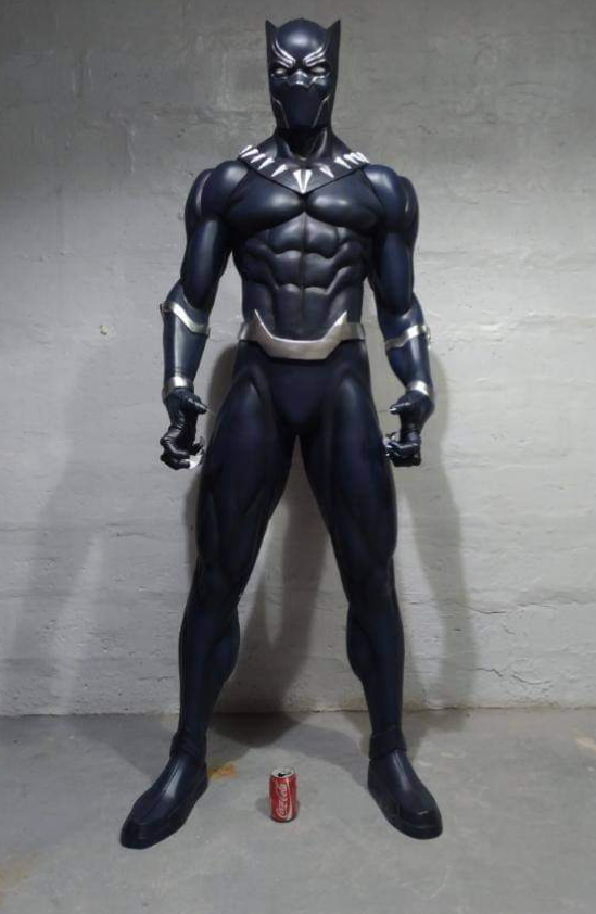 BLACK PANTHER BOOK VERSION Custom Statue Life Size RESIN 1/1 SCALE 