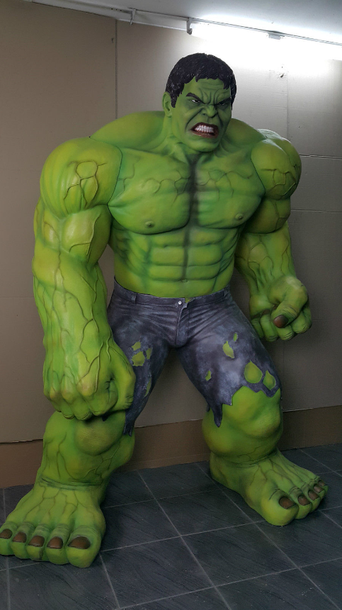 AVENGERS HULK 7 FT LIFE SIZE 1/1 SCALE CUSTOM STATUE RESIN KIT HOT SCULPTURE