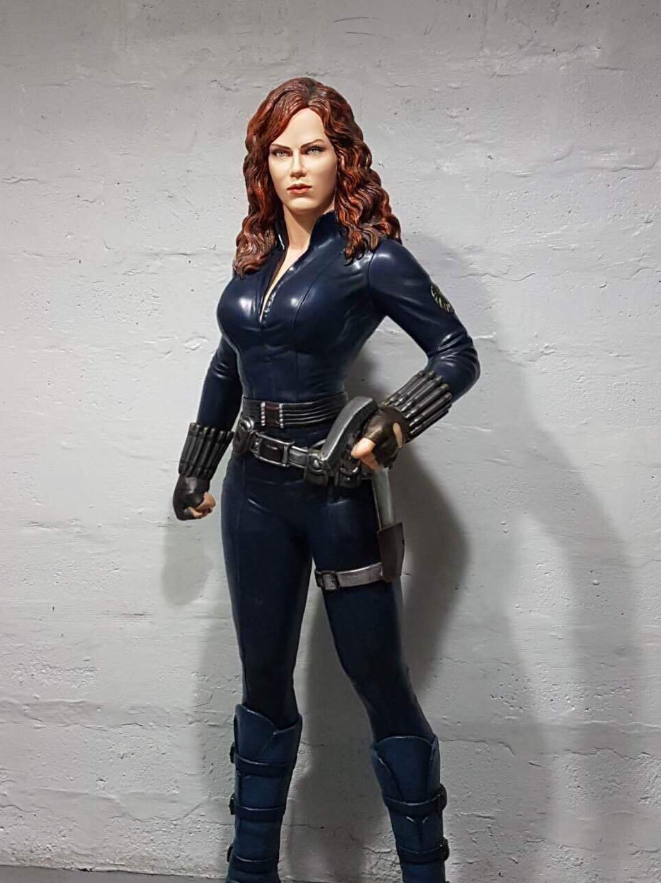 BLACK WIDOW AVENGERS Custom Statue Life Size