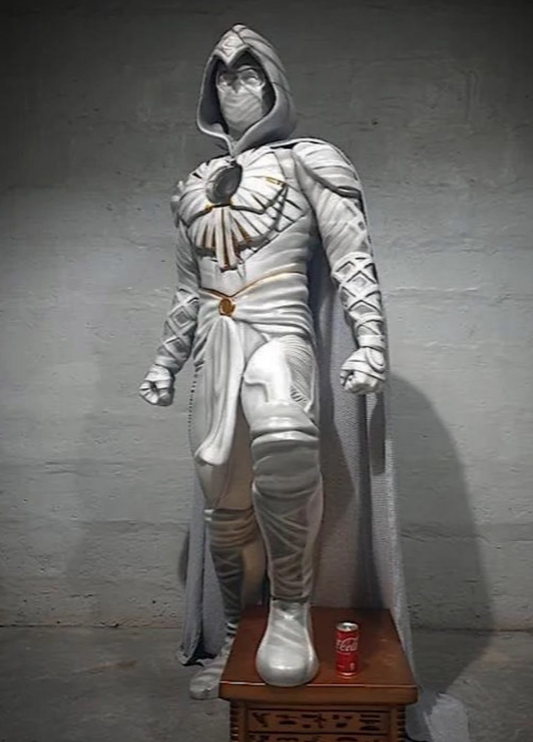 MOON KNIGHT LIVE ACTION MARVEL DISNEY+ SERIES LIFE SIZE 1/1 SCALE CUSTOM STATUE