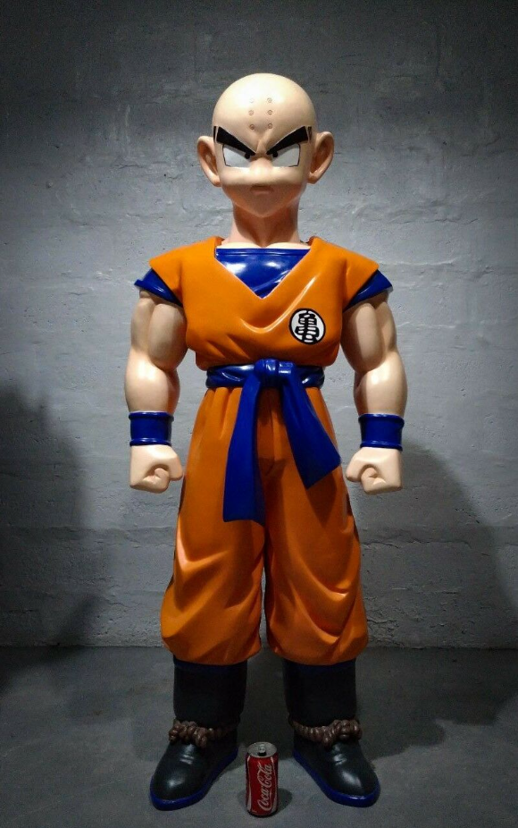 Krillin Super Saiyan Dragon Ball Z life size custom statue Finet sideshow