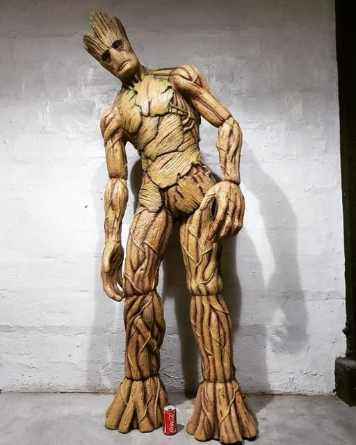 GROOT Custom Statue Life Size toy kit