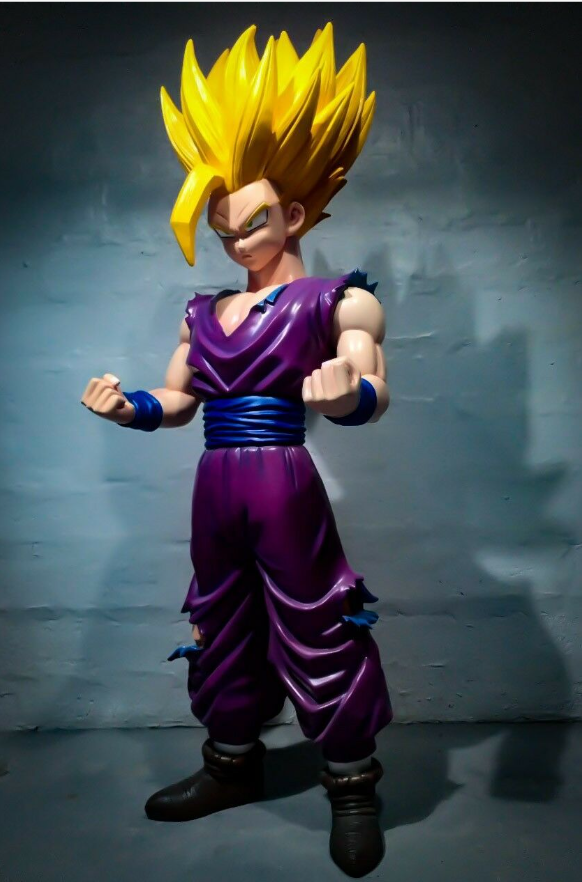 GOHAN Super saiyan 2 DRAGON BALL Z life size custom statue Finet Sculpture Arts