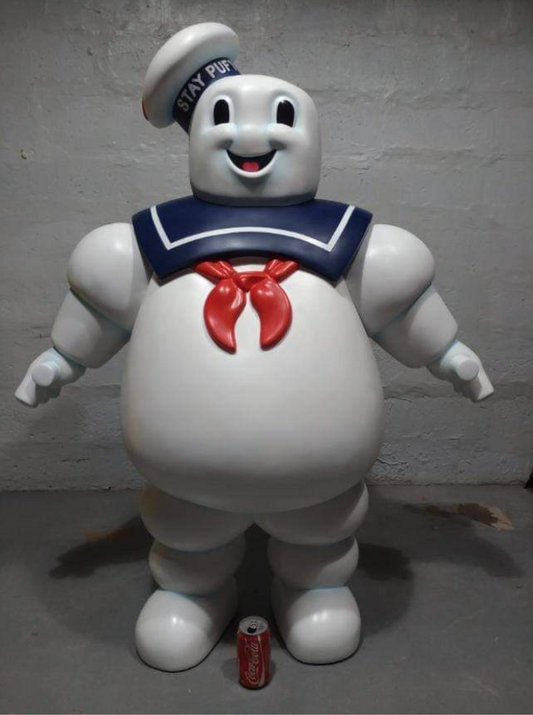 SUPER SIZED STAYPUFT MARSHMALLOW MAN CUSTOM STATUE 1/1 SCALE LIFE SIZE