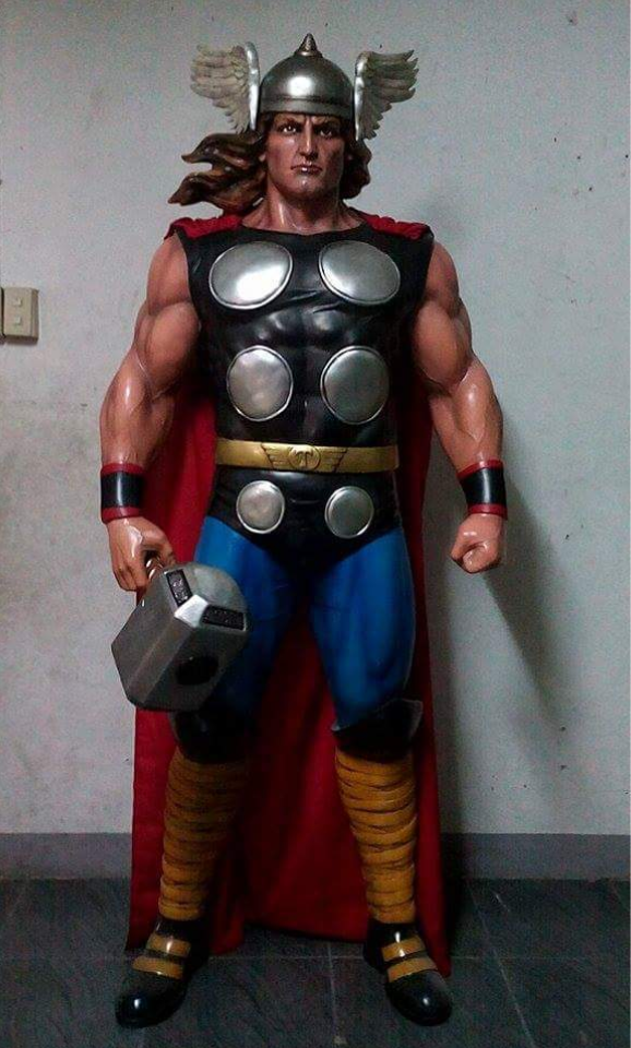 MIGHTY THOR COMICS VERSION Custom Statue Life Size