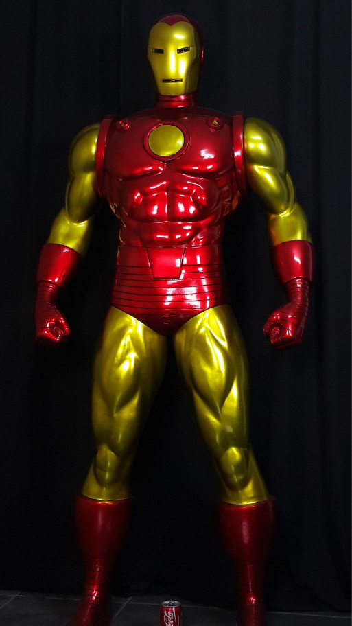 CLASSIC IRON MAN ALEX ROSS LIFE SIZE 1/1 SCALE 6FEET