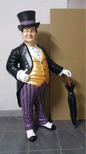 THE PENGUIN from Batman comics Custom Statue Life Size 5 foot