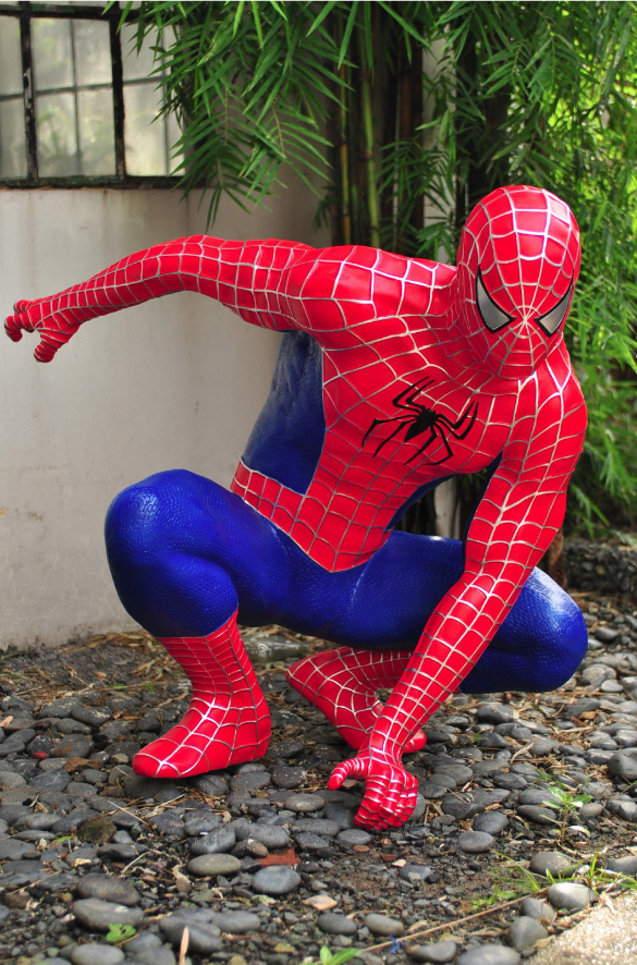 HOT SPIDER-MAN CUSTOM STATUE 1/1 SCALE LIFE SIZE SPIDERMAN